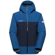 Herenjas Mammut Crag HS Hooded Jacket Men blauw tschiel-marine