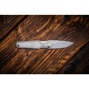 Mes TB OUTDOOR Monobloc Knife Impact 127 Stainless Steel