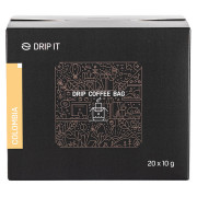 Koffie Drip it Colombia Sierra Nevada 20x10 g bruin