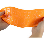 Fitnesselastiek YY VERTICAL Warm Up Band Orange Hard