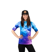 Functioneel T-shirt dames Drexiss All Mist Violet Coolmax blauw