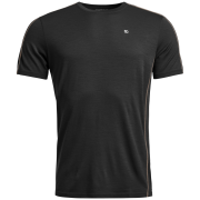Thermoshirt heren Ortovox 185 Rock'N'Wool Short Sleeve M zwart Black Raven