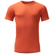 Thermoshirt heren Devold Adventure Merino 190 Tee Man oranje Brick