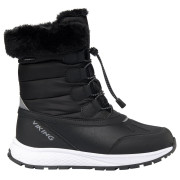 Winterschoenen kinderen Viking Outdoor Footwear Equip Warm WP Zip Black/Granite zwart/grijs Black/Granite