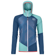 Damesjas Ortovox Col Becchei Jacket W blauw petrol blue