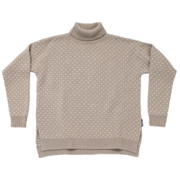 Damescoltrui Devold Sørisen Wool High Neck Wmn grijs STONE/OFFWHITE