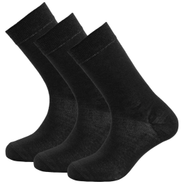 Sokken Devold Daily Light Sock 3PK zwart/grijs BLACK