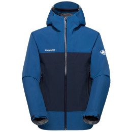 Herenjas Mammut Crag HS Hooded Jacket Men blauw tschiel-marine