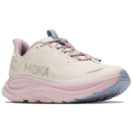 Hardloopschoenen dames Hoka Clifton 11 GTX GLM lichtroze Alabaster / Pink Opal