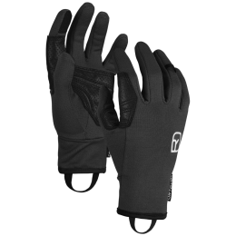 Herenhandschoenen Ortovox Fleece Light Glove M zwart Black Raven
