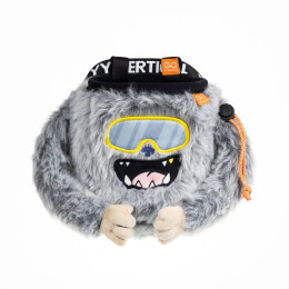 Pofzak YY VERTICAL Chalk Bag Animal grijs/zwart Yeti