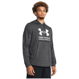 Herenvest Under Armour UA Rival Terry Graphic Hood grijs Gray