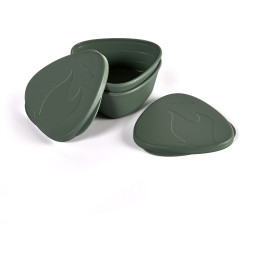 Vershoudbakjes Light My Fire SnapBox Original 2-pack groen sagegreen