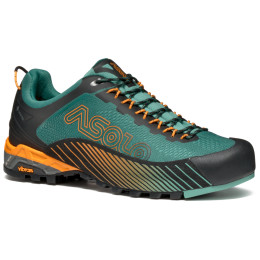 Wandelschoenen dames Asolo Eldo EVO GV zwart/turquoise Octane green (B231)