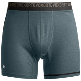 Herenboxershort Ortovox 185 Rock'N'Wool Boxer grijs Dark Arctic Grey