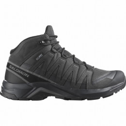 Herenschoenen Salomon X-Adventure Recon Mid Gore Tex zwart Asphalt / Phantom / Castlerock