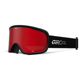 Skibril Giro Cruz Black Stacked-Amber Scarlet zwart Black Stacked-Amber Scarlet
