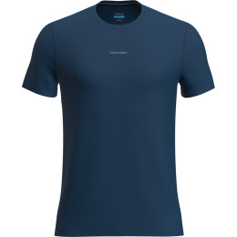 Thermoshirt heren Icebreaker Men Merino Blend 125 Cool-Lite™ Speed SS Tee blauw Atlantis