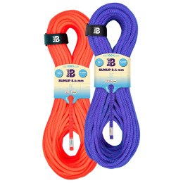 Klimtouw Beal Sunup 2x60 m paars/oranje