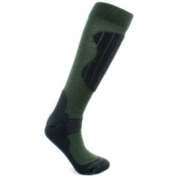 Kniekousen Zulu Ski Merino groen