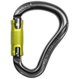 Karabijnhaak Ocún Eagle HMS Twist grijs/groen Anthracite