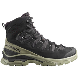 Herenschoenen Salomon Quest 5 Gore-Tex zwart/groen Black / Deep Lichen Green / Black