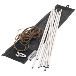 Reserveonderdeel tentstok Robens DIY Pole Set 9.5 mm zilver