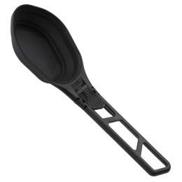 Lepel Sea to Summit Camp Kitchen Folding Serving Spoon zwart Black
