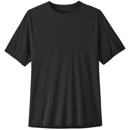T-shirt heren Patagonia Men's Capilene Cool Ultra Shirt zwart Black - Forge Grey X-Dye