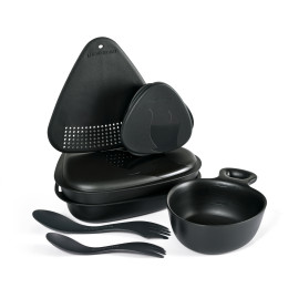 Kookset Light My Fire Outdoor MealKit 2.0 zwart slatyblack