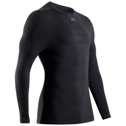 Thermoshirt heren X-Bionic Mightywool Shirt Ls zwart X BLACK
