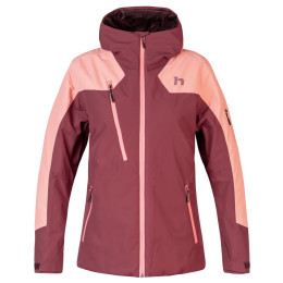 Ski-jas dames Hannah Ritta roze/bordeauxrood roan rouge/coral pink
