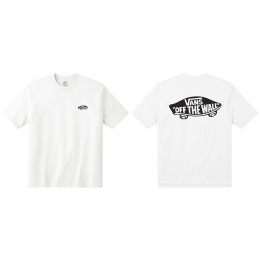 T-shirt heren Vans Double Standard SS Tee wit/zwart White/Black