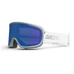 Skibril Giro Roam White/Silver Stacked-Grey Cobalt/Yellow (2skla) wit White/Silver Stacked-Grey Cobalt/Yellow (2skla)