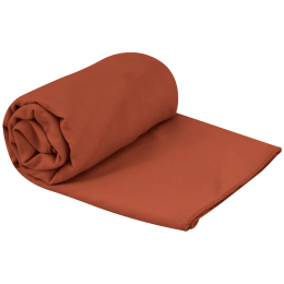 Sneldrogende handdoek Sea to Summit DryLite Towel M baksteenrood Picante