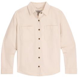 Damesoverhemd Royal Robbins W Lieback Button-up L/S beige Chalk HTR