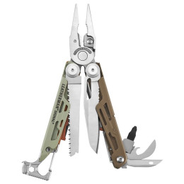 Multitool Leatherman Signal bruin/oranje MESA VERDE