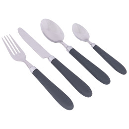 Bestekset Bo-Camp Deluxe 24 pcs grijs Grey