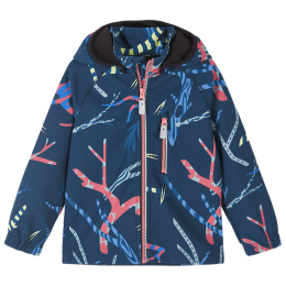 Softshell kinderjas Reima Vantti Navy donkerblauw Navy
