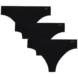 Damesonderbroek Under Armour UA Pure Stretch NS Thong zwart Black