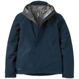 Damesjas Rab Downpour Jacket Wmns blauw