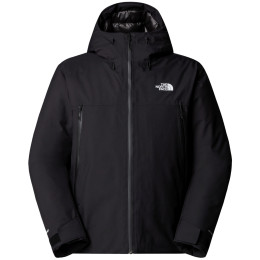 Herenjas The North Face M Mtn Range Down Hooded Jacket zwart TNF BLACK/TNF BLACK