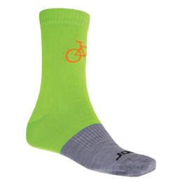 Sokken Sensor Tour Merino zelená/šedá grijs/groen Green/Gray