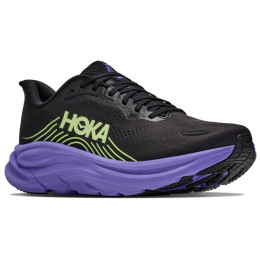 Hardloopschoenen heren Hoka Clifton 11 zwart/paars Black / Neon Yuzu