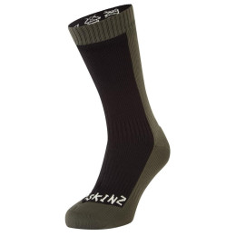 Waterdichte sokken SealSkinz Starston groen Olive