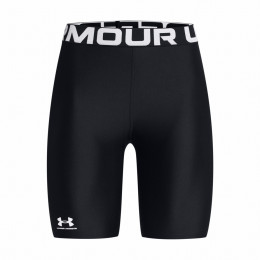 Korte broek dames Under Armour HG Authentics 8in Short zwart Black/White