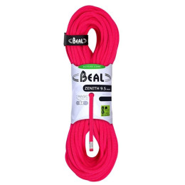 Klimtouw Beal Zenith 9,5 mm (50 m) roze SOLID PINK