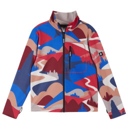 Fleecevest kinderen Reima Iisisti Cranberry bordeauxrood Cranberry