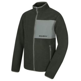 Herenvest Husky Addy zip M groen faded green