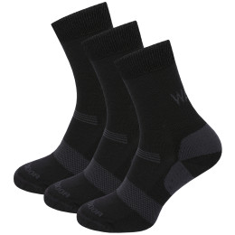 Herensokken Warg Merino Hike M 3-pack zwart black